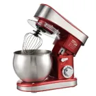 Червоний Кухонний тестоміс міксер 4в1 3500 Вт на 7 літрів Zepline з нержавіючої сталі ZP-137