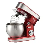 Червоний Кухонний тестоміс міксер 4в1 3500 Вт на 7 літрів Zepline з нержавіючої сталі ZP-137