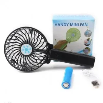Портативний міні вентилятор ручний акумуляторний mini fan