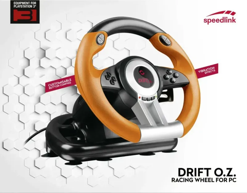Руль провідний Speedlink Drift OZ Racing Wheel