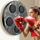 Настінний тренажер електронна мішень музична для боксу з рукавичками New