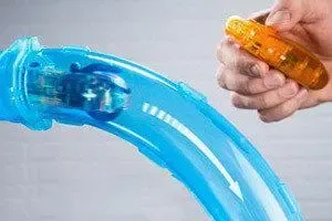 Трубки, що світяться, CHARIOTS SPEED PIPES трубопровідний автотрек гоночний трек (37 деталей)