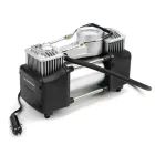 Автомобильный двухпоршневый компрессор с набором инструментов в кейсе YELLOW