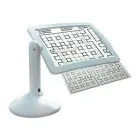 Універсальна настільна лупа з LED підсвічуванням - Brighter Viewer Hands