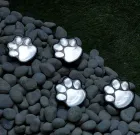 Світильник Solar Paw Print Lights на сонячній батареї 4 шт