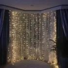 Гірлянда водоспад 320-400L 3X3М із заглуш. (10Х32ЛАМП) теплий RD-7152