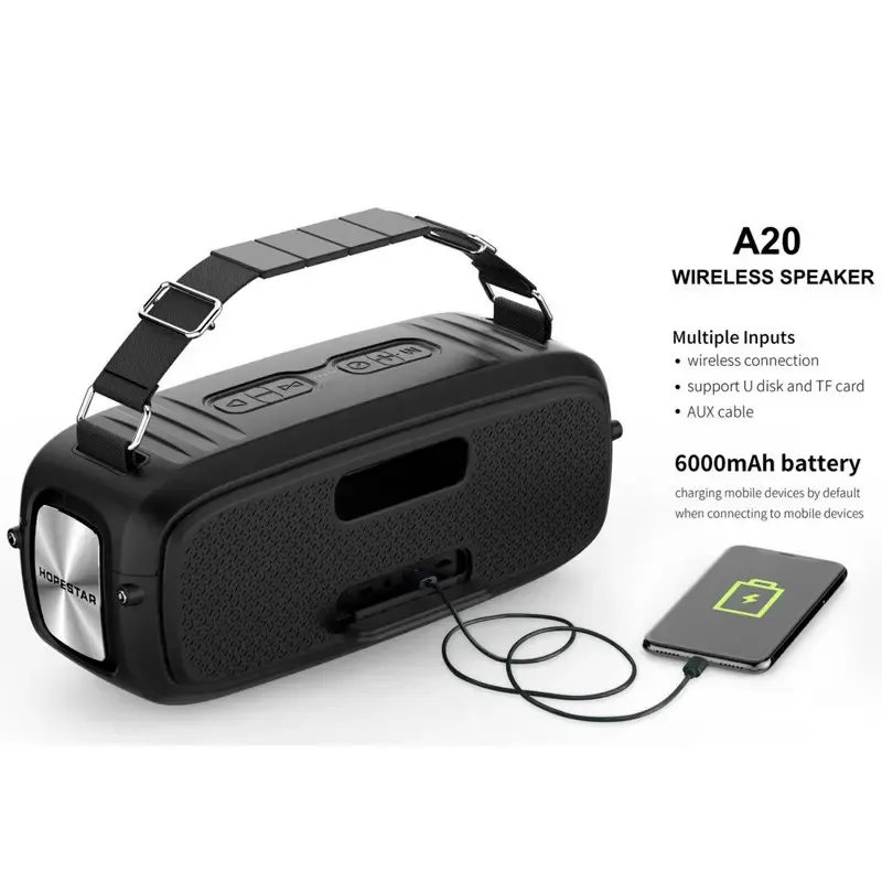 Портативна бездротова колонка Hopestar A20 Pro