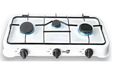 Газова плита дві конфорки STARLUX SGS 6003 (біла)