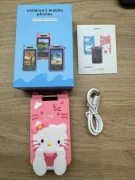 Рожевий Телефон Інтерактивний Смартфон із сенсорним екраном Дитяча іграшка з іграми камерою додатками