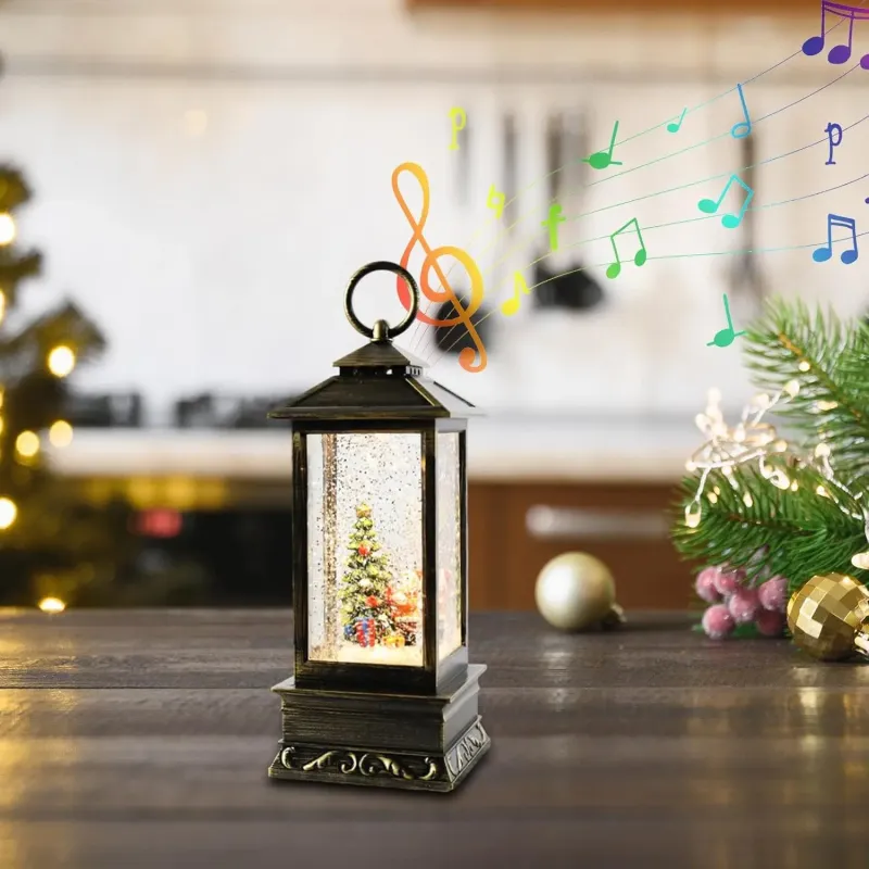 Декоративний новорічний ліхтар "Зимова казка"