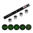 Лазерна указка з LED насадкою LASER GREEN 5IN1