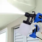 Краскопульт електричний, 800мл, 2,5 бар, Синій / Пульверизатор для фарби / Фарборозпилювач