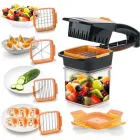 Овочерізка з контейнером 5 в 1 Nicer Dicer Quick