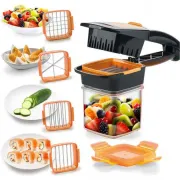 Овочерізка з контейнером 5 в 1 Nicer Dicer Quick