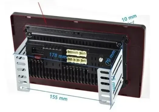 Автомобільна магнітола X9116 1+16G з пультом та великим екраном