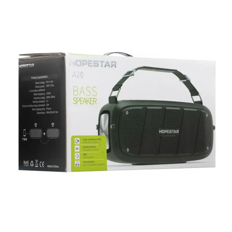 Портативна бездротова колонка Hopestar A20 Pro