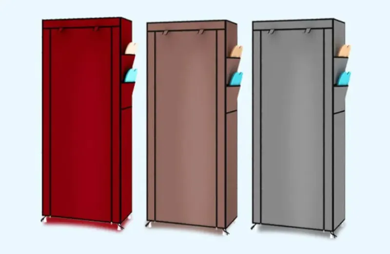 Стелаж для зберігання взуття Shoe Cabinet 160х60х30 Полиця для взуття Тканинний стелаж для взуття