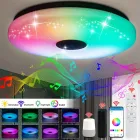 38см світлодіодний RGB світильник стельовий bluetooth + пульт дистанційного керування