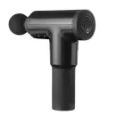 Портативний ручний масажер Fascial Gun KH-320 чорний, М'язовий ручний ударний масажер