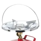 Газовий балон Пропан УКП-83 з пальником 5 л, Туристичний газовий балон з пальником червоний,5 літрів