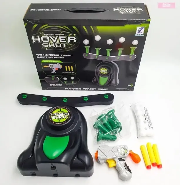 Повітряний тир дитячий ігровий набір Hover Shot Стрілянина по кульках, що літають