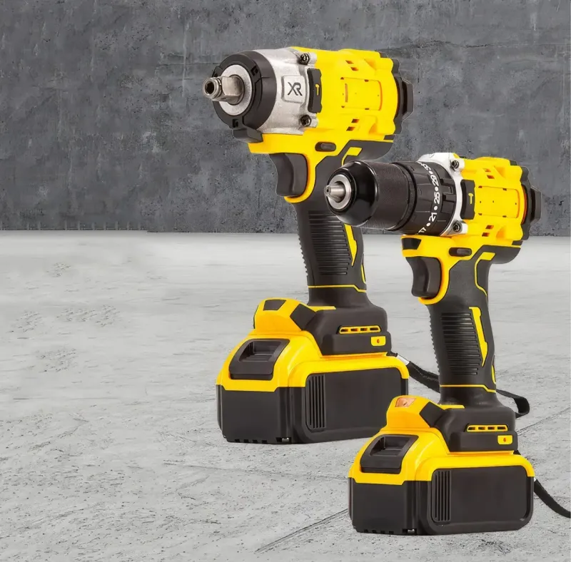 Набір акумуляторного інструменту в кейсі 2 в 1 Шуруповерт та гайковерт 21V