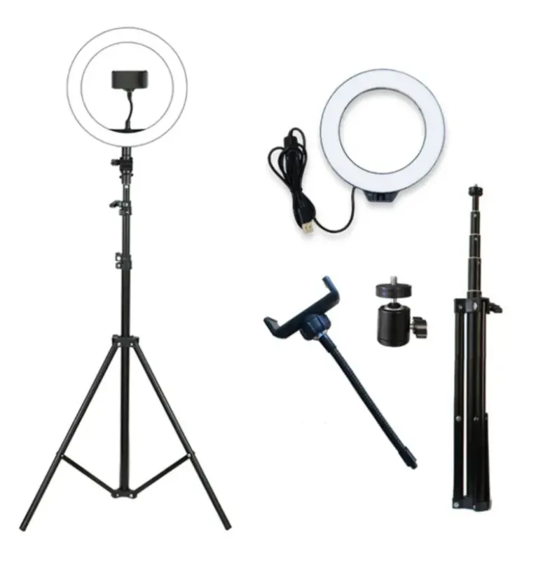 Штатив-стійка-тренога для кільцевої лампи, телефону та камери 200см