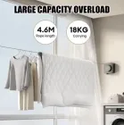 Складна настінна сушарка для білизни