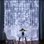 Гірлянда Світлодіодна Штора Xmas 200 LED 3х2 м Білий USB