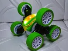 Машинка-перевертень на радіокеруванні Stunt car exciter Зелена