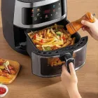 Фритюрниця без олії мультипіч 3500W ZP-111 сенсорна аерофрітюрниця з таймером 7л.