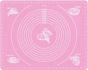 Силіконовий килимок для випічки Benson BN-022 (64*45 см) килимок кондитерський Бенсон, килимок для тесту Бенсон