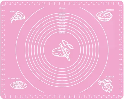 Силіконовий килимок для випічки Benson BN-022 (64*45 см) килимок кондитерський Бенсон, килимок для тесту Бенсон