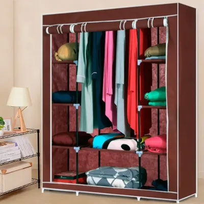 Портативна тканинна шафа органайзер Storage Wardrobe 88130 8 полиць