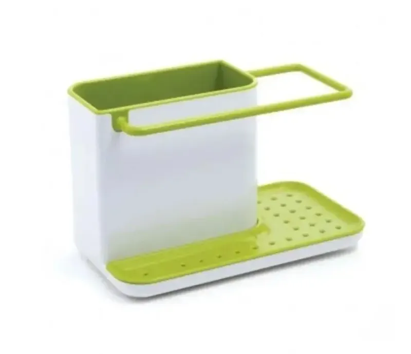 Універсальний органайзер для кухні на раковину 3 в 1 DAILY USE, для щіток, губок, мила та рушників