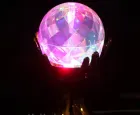 Світлодіодна Диско-лампа-нічник, RHD-17 Куля в руках
