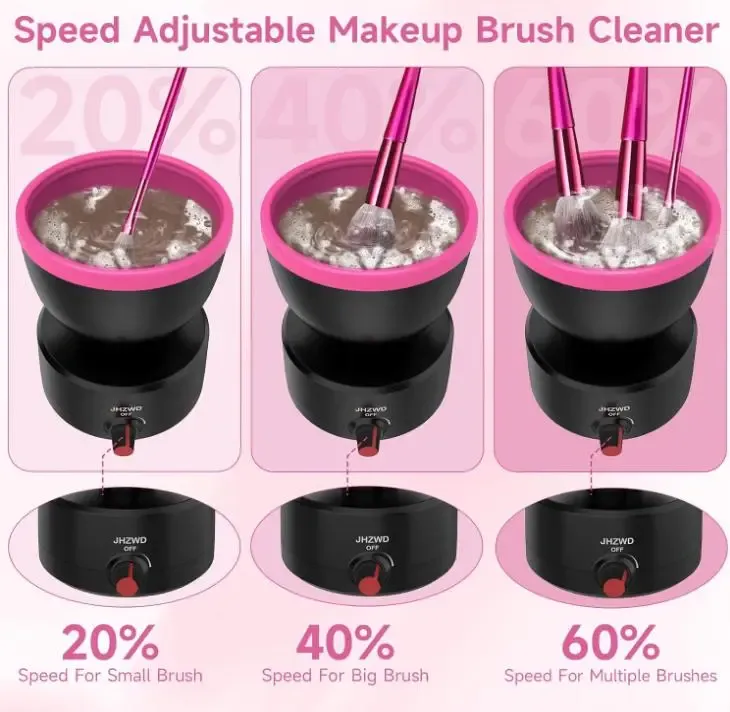 Електро очищувач для пензликів, силіконовий автоматичний очищувач AND 1-45