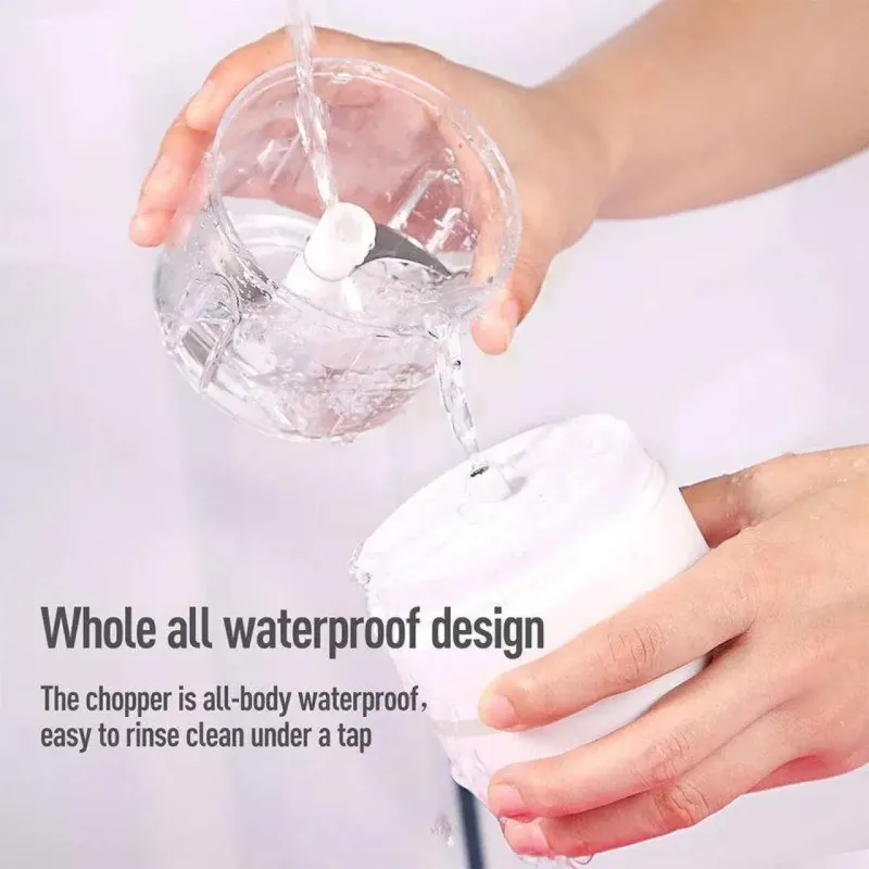 Портативний кухонний подрібнювач Release Hands One Click Garlic