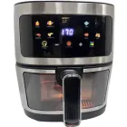 Фритюрниця без олії мультипіч 3500W ZP-111 сенсорна аерофрітюрниця з таймером 7л.