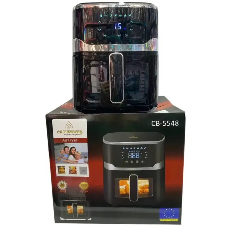 Повітряна безмасляна аерофритюрниця мультипіч Crownberg CB 5548 5L