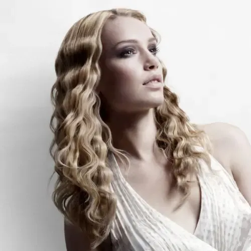 Потрійна плойка для волосся Gemei GM 1956 дисплеєм