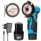 Кутова шліфувальна машина з літієвою батареєю, 19500 об/хв(болгарка)