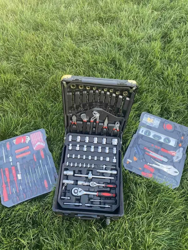 Великий Набір інструментів у валізі Rainberg 399 предметів, інструменти, набір інструментів