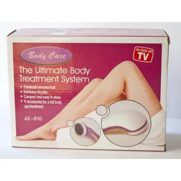 Багатофункціональний електричний епілятор масажер очищувач Body Care AE810