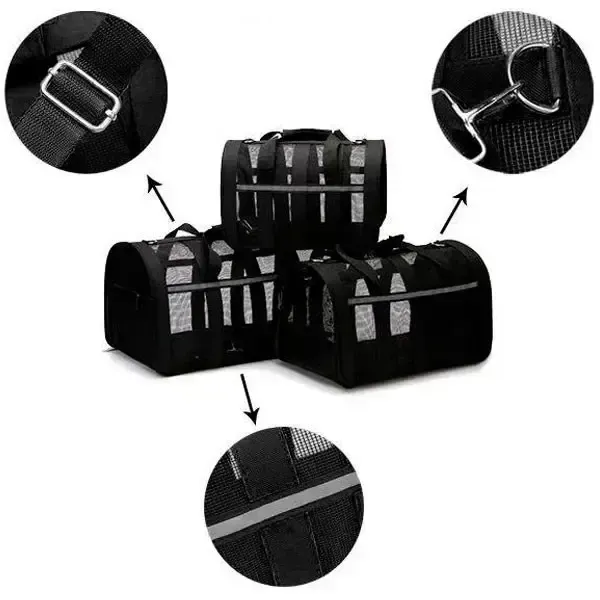 Зелений Сумка перенесення для котів та собак CosmoPet CP-46