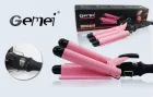 Потрійна плойка для волосся Gemei GM 1956 дисплеєм