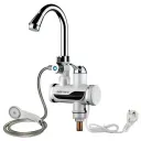 Нижнє підключення до води Проточний водонагрівач із душем