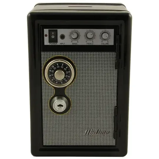 Скарбничка Металевий Сейф Metal Safe Radio Радіо