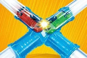 Трубки, що світяться, CHARIOTS SPEED PIPES / трубопровідний автотрек / гоночний трек (27 деталей)