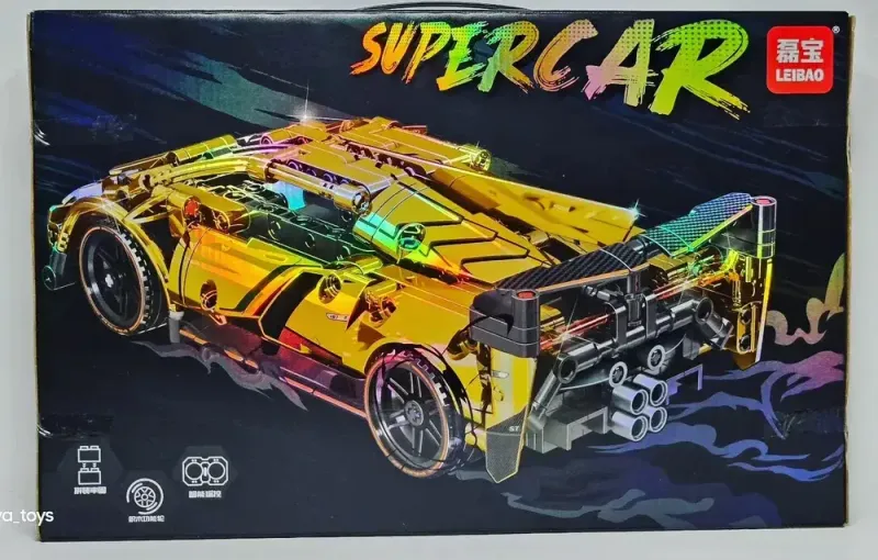 Конструктор LEIBAO автомобіль, Лего конструктор машина на пульті управління